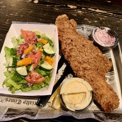 Centre Street Pub - A piece of fish or the forearm of "The Thing" from the Fantastic Four?
