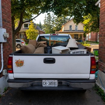 Dump Busters Junk Removal - A full load of household debris, the client was looking to clear out some old furniture and clutter. - Junk Removal & Hauling Near Me - Brantford, Ontario Dump Busters Junk Removal - A full load of household debris, the client was looking to clear out some old furniture and clutter. - Junk Removal & Hauling Near Me - Brantford, Ontario