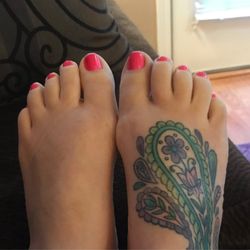 French Nail - Basic pedicure