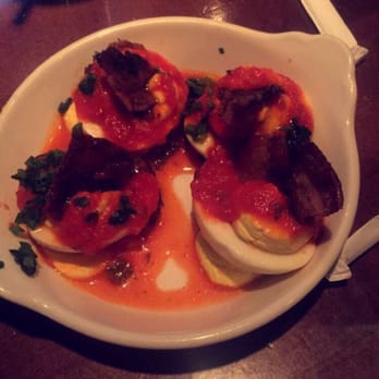Yard House - The bomb deviled eggs - New American Near Me - Riverside, California Yard House - The bomb deviled eggs - New American Near Me - Riverside, California