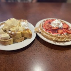 Ely's Restaurant - French toast and waffles