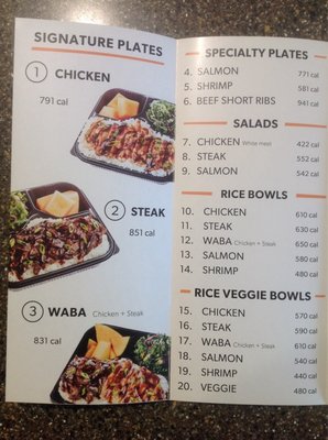 Menu photo 4 WaBa Grill Riverside, CA
