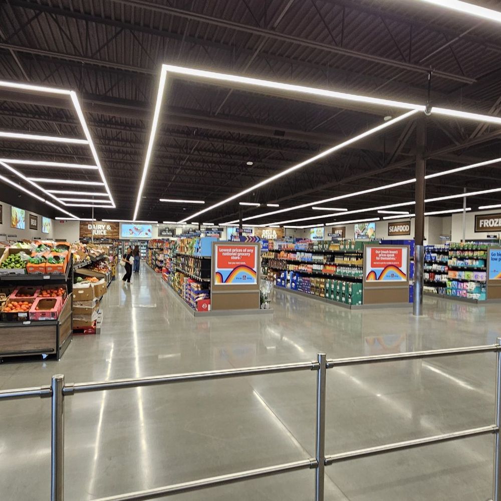 Front of store