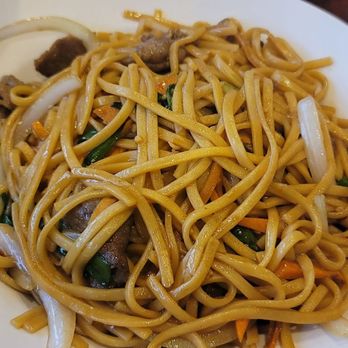 Asian Cafe - Beef Lo Mein - Sushi Bars Near Me - Corpus Christi, Texas
