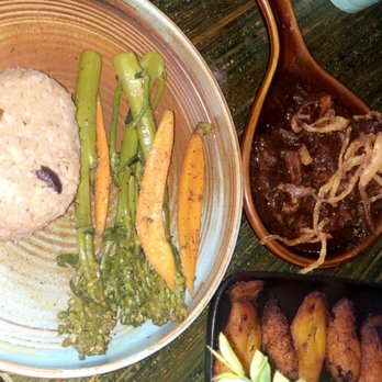 Kokomo - Braised Oxtail with Sweet Plantains (V, GF) - Caribbean Near Me - Brooklyn, New York Kokomo - Braised Oxtail with Sweet Plantains (V, GF) - Caribbean Near Me - Brooklyn, New York