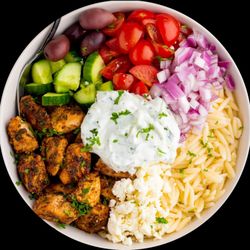 Brothers Street Food - Chicken gyro bowls