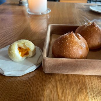 Audrey - Appalachian Salt-Risen Bread cultured butter and sweet potato jam - American Near Me - Nashville, Tennessee Audrey - Appalachian Salt-Risen Bread cultured butter and sweet potato jam - American Near Me - Nashville, Tennessee