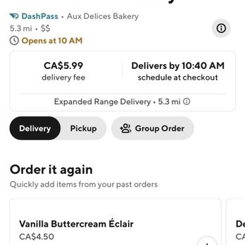 Aux Délices - Proof of Patronage - Bakeries Near Me - Ottawa, Ontario Aux Délices - Proof of Patronage - Bakeries Near Me - Ottawa, Ontario