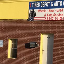 4 Tires Depot & Auto Care - 4 TIRES DEPOT & AUTO CARE 1501 4TH ST Brownwood, TX 76801