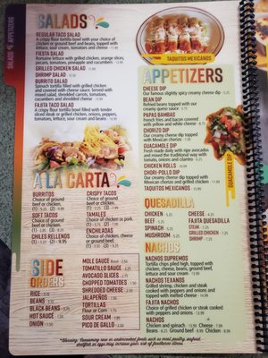 Menu photo 3 Las Brasas Wellsvile, NY