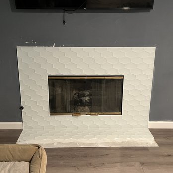 SD Brothers Tile & Stone - Glass tile fireplace - Tiling Near Me - Oceanside, California SD Brothers Tile & Stone - Glass tile fireplace - Tiling Near Me - Oceanside, California