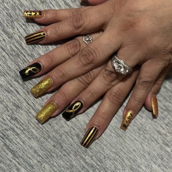 JoJo Nails - You ask them and they create it !! Loving this set so much !! - Nail Salons Near Me - Chino, California JoJo Nails - You ask them and they create it !! Loving this set so much !! - Nail Salons Near Me - Chino, California