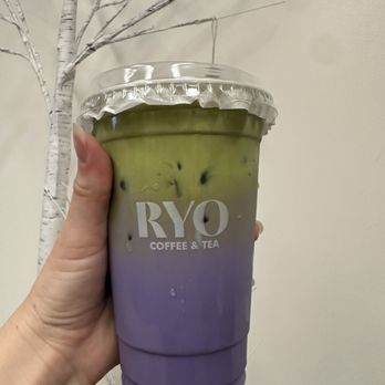 Ryo Coffee & Tea - Ube matcha - Coffee & Tea Near Me - Fullerton, California