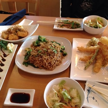 Noku - Age dashi tofu, Veggie Soba, White Dragon Roll & Shrimp/Veggie Tempura - Sushi Bars Near Me - Leesburg, Virginia Noku - Age dashi tofu, Veggie Soba, White Dragon Roll & Shrimp/Veggie Tempura - Sushi Bars Near Me - Leesburg, Virginia