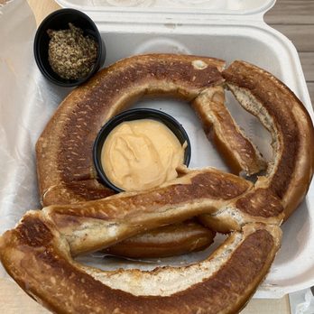 Cask & Larder - Cajun Salt Pretzel - Southern Near Me - Orlando, Florida Cask & Larder - Cajun Salt Pretzel - Southern Near Me - Orlando, Florida