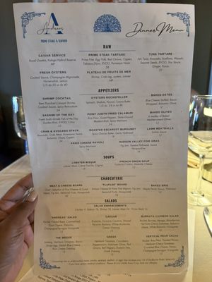 Menu photo 1 Andreas Prime Steaks and Seafood Allen, TX