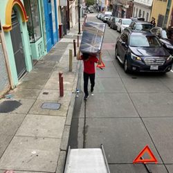 NorthStar Moving Company - San Francisco movers loading a client's items in the mission district.
