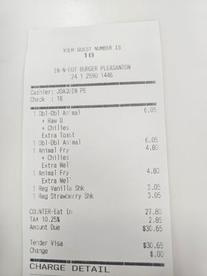 In-N-Out Burger by null