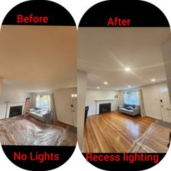 Jab & Son Services - Recess lighting