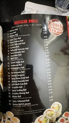 Menu photo 8 Osaka Steak House Lucedale, MS