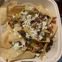 I love this place but hey I got shorted on my meat when I ordered the steak nachos