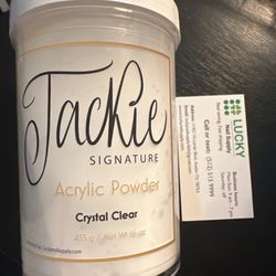 Lucky Nail Supply - Jackie signature clear powder for $25??!!!