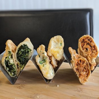 Toxic Wings - Empanadas-- spinach& feta, jalapeno 4 cheese, chipotle chicken - Chicken Wings Near Me - Deer Park, New York Toxic Wings - Empanadas-- spinach& feta, jalapeno 4 cheese, chipotle chicken - Chicken Wings Near Me - Deer Park, New York