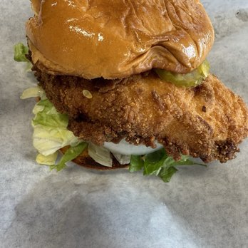 Loaded Burger - Fried Chicken Burger - Burgers Near Me - Houston, Texas