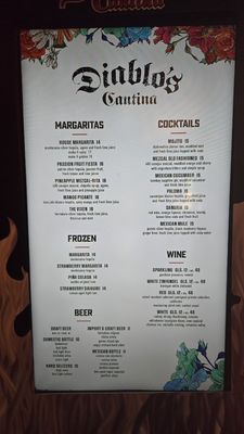 Menu photo 3 Diablo's Cantina Las Vegas, NV
