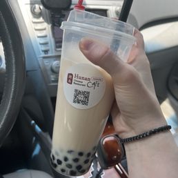 Jasmine Green Milk Tea Boba Jasmine Green Milk Tea Boba