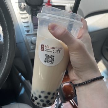 Hunan Cafe - Jasmine Green Milk Tea Boba - Chinese Near Me - Centreville, Virginia Hunan Cafe - Jasmine Green Milk Tea Boba - Chinese Near Me - Centreville, Virginia