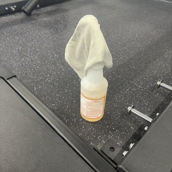 Anytime Fitness - Disinfectant and microfiber clothes. Very nice! Don't forget to wipe down the equipment when you're done - Gyms Near Me - Riverwoods, Illinois Anytime Fitness - Disinfectant and microfiber clothes. Very nice! Don't forget to wipe down the equipment when you're done - Gyms Near Me - Riverwoods, Illinois