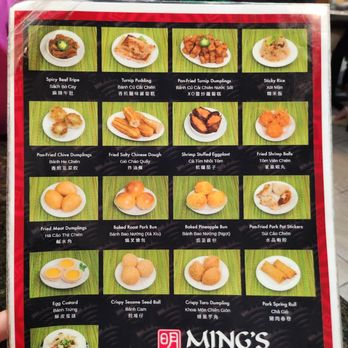 Ming's Bistro - Menu side A - Dim Sum Near Me - Orlando, Florida Ming's Bistro - Menu side A - Dim Sum Near Me - Orlando, Florida