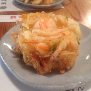 Yoi Yoi Gion Kyoto - Kakiage : deep-fried vegetables and shrimp - Japanese Near Me - Barcelona, B Yoi Yoi Gion Kyoto - Kakiage : deep-fried vegetables and shrimp - Japanese Near Me - Barcelona, B