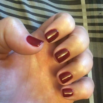 Four Seasons Nails Salon - Gel mani done by Jennifer. Looks amazing! - Nail Salons Near Me - Millbrae, California