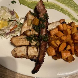 Brisas Latin Cuisine - Octopus with sweet potato