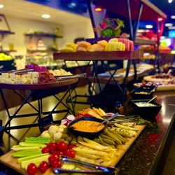 Lexus Lounge - Veggie bar