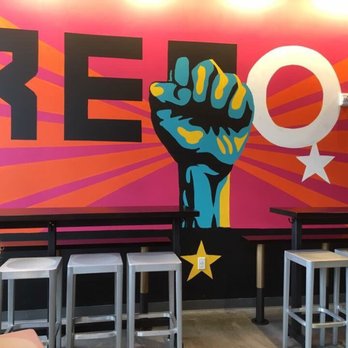 REBOL - Neat mural artwork! - Coffee & Tea Near Me - Cleveland, Ohio