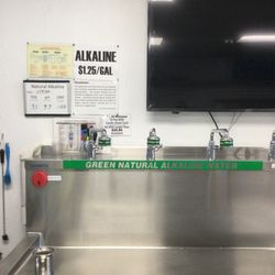 Family Waters and Wellness - 4 spigots available for "natural" alkaline water