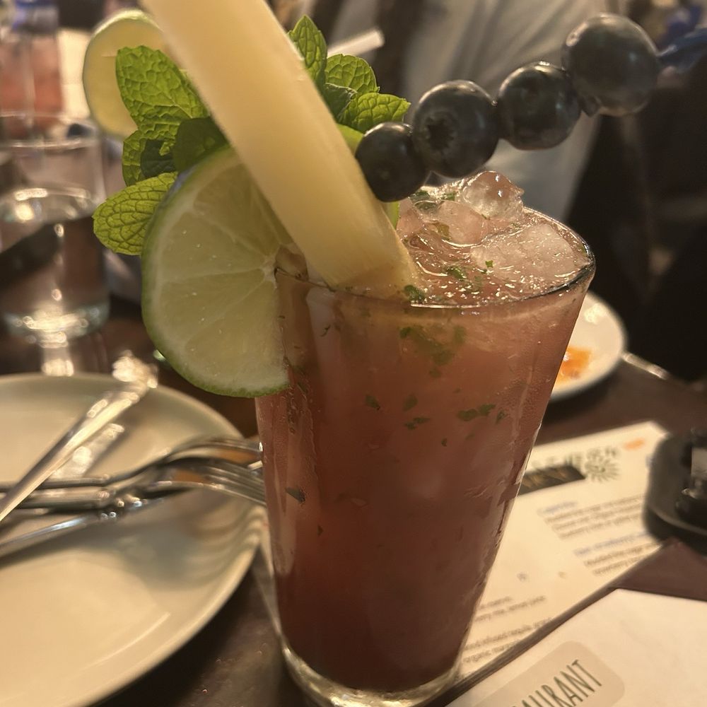 Mayas - Blueberry Mojito - Latin American Near Me - New Orleans, Louisiana