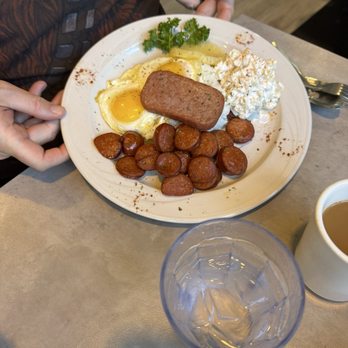 Peg's Glorified Ham N Eggs - Hawaiian Breakfast - Breakfast & Brunch Near Me - Reno, Nevada Peg's Glorified Ham N Eggs - Hawaiian Breakfast - Breakfast & Brunch Near Me - Reno, Nevada