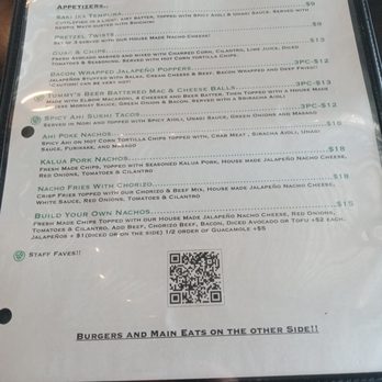 Lokahi Brewing Company - half the food menu - Breweries Near Me - Honolulu, Hawaii Lokahi Brewing Company - half the food menu - Breweries Near Me - Honolulu, Hawaii