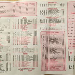 China Wok - Menu