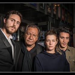 Comœdia - L'équipe du film Geronimo au Comoedia