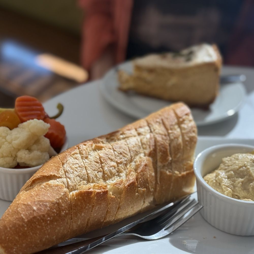 Cafesphere - Baguette with veggies and hummus - must try! I get this every time. - Coffee & Tea Near Me - Media, Pennsylvania