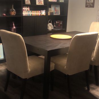 IKEA - Dining table, chairs and book shelves - Kitchen & Bath Near Me - Jacksonville, Florida IKEA - Dining table, chairs and book shelves - Kitchen & Bath Near Me - Jacksonville, Florida