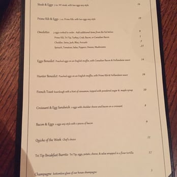 Hunter Steakhouse - Brunch. - Steakhouses Near Me - Oceanside, California
