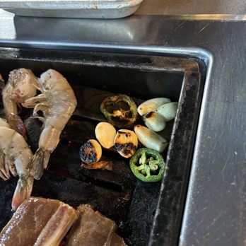 Bawi Korean BBQ - Short rib, shrimp, calamari and bogogee. - Korean Near Me - Springfield, Missouri