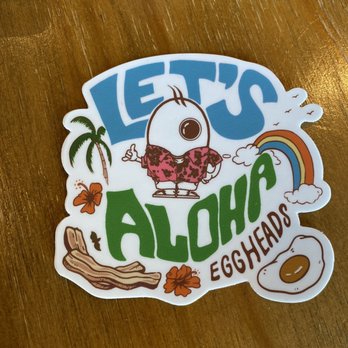 Egghead Cafe - Cute stickers for sale! - Coffee & Tea Near Me - Honolulu, Hawaii Egghead Cafe - Cute stickers for sale! - Coffee & Tea Near Me - Honolulu, Hawaii