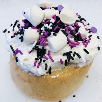 Cinnaholic - a frosted donut with sprinkles and marshmallows - Bakeries Near Me - Noblesville, Indiana